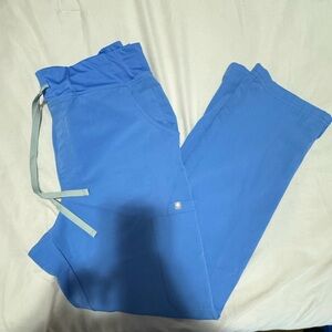 Ceil blue straight leg high waisted